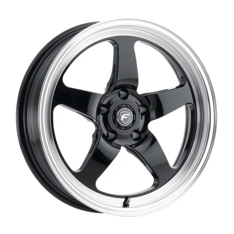 Forgestar D5 18X9.0 / 5X114.3 Bp / Et35 / 6.4In Bs Gloss Black Wheel 1