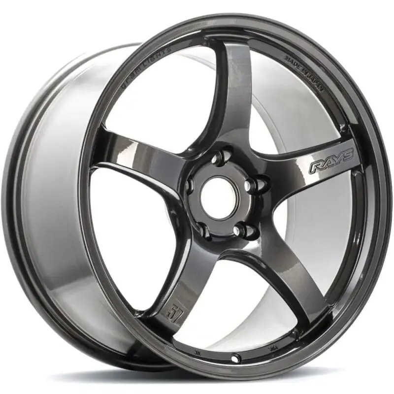 Gram Lights 57Cr 18X9.5 +38 5X100 Hs Gunmetallic Wheel 1