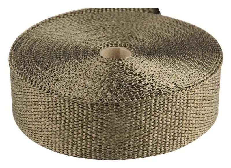 Torque Solution Exhaust Wrap Universal 2Inx50ft - Lava 1