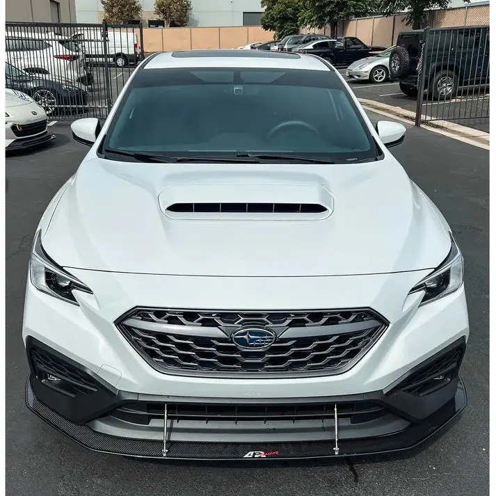Apr Carbon Fiber Wind Splitter W/ Rods - Wrx 2022+ 1