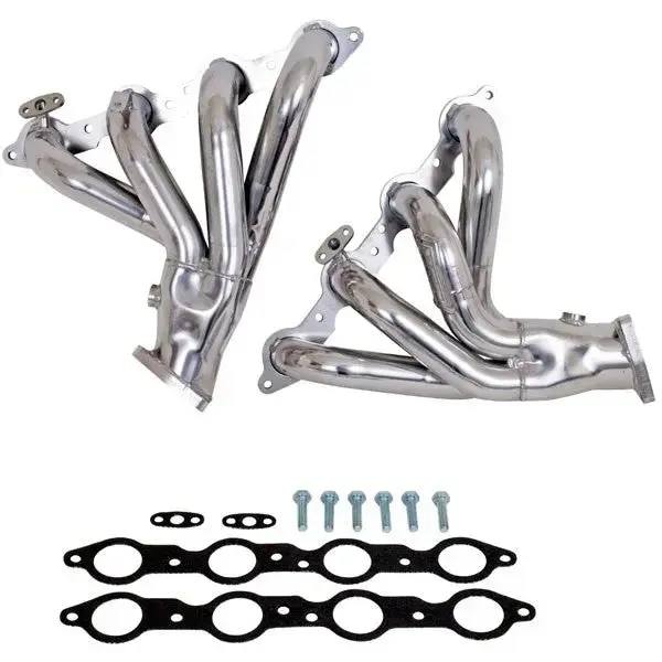 Bbk Chevrolet Corvette 5.7 Ls1 1-3/4 Shorty Exhaust Headers Polished Silver Ceramic 97-99 1