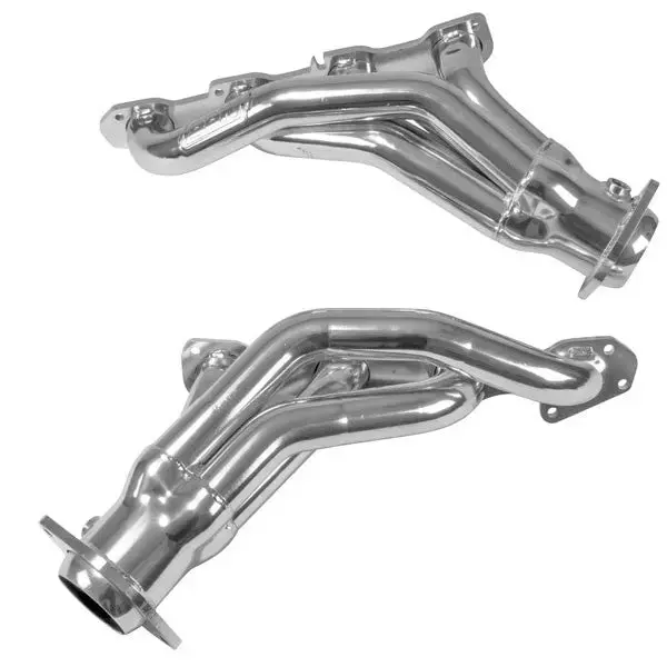 Bbk Dodge Challenger Charger 300C Magnum 6.1 Hemi 1-7/8 Shorty Exhaust Headers Polished Silver Ceramic 06-10 2