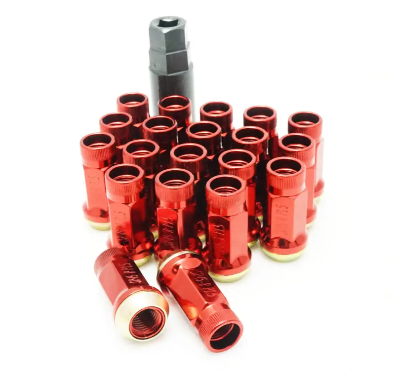 Wheel Mate Muteki Sr45r Lug Nut Kit M12x1.25 - Red 1