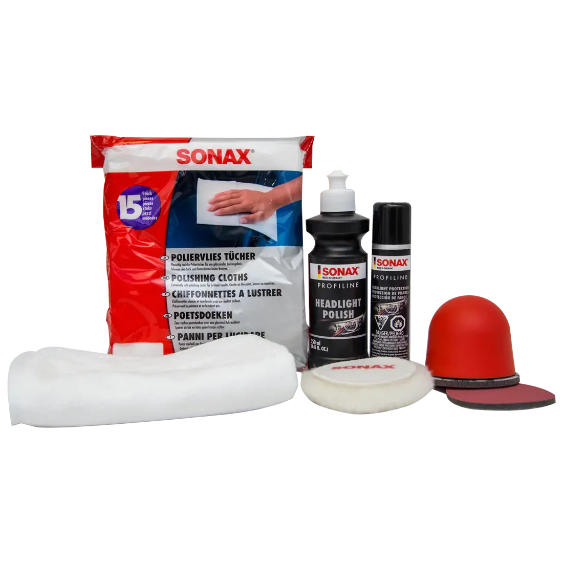 Sonax Profiline Headlight Restoration Set 1