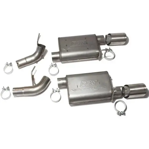 Bbk Ford Mustang Gt 4.6 Varitune Axle Back Exhaust Kit Stainless 05-10 1