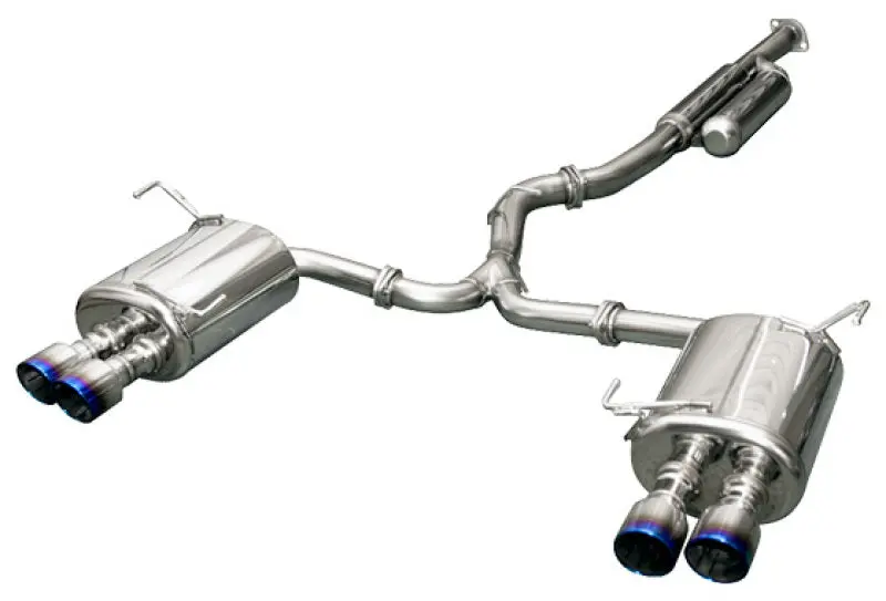Hks Super Turbo Twin Tail Titanium Tip Catback Exhaust - 2015-2021 Wrx, 2015-2021 Sti 1