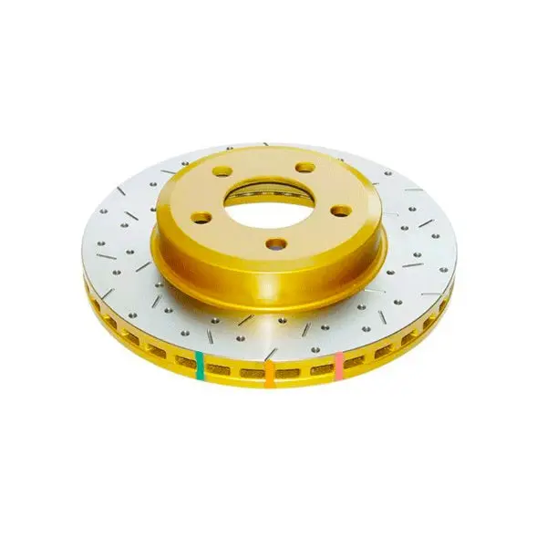 Dba 4000 Series Drilled + Slotted Rear Rotor - 2008-2017 Sti, 2017-2021 Brz W/ Brembos 1