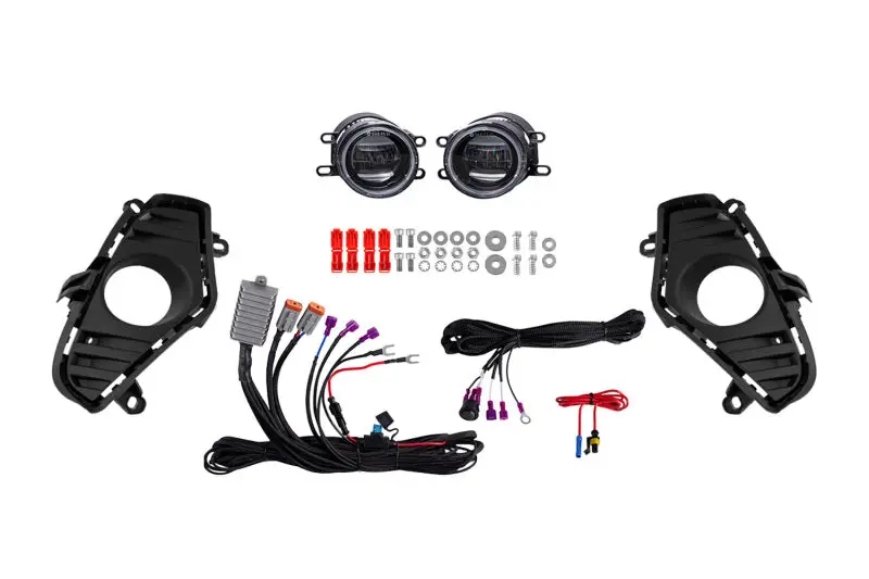 Diode Dynamics 19-22 Toyota Rav4 Elite Series Add-On Fog Lamp Kit - White 1
