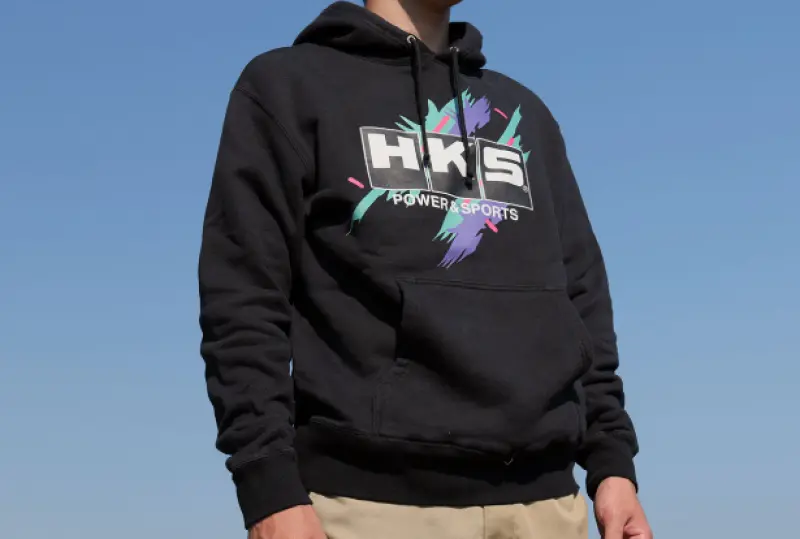 Hks Hoodie Super Racing Black L 1