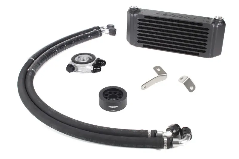 Perrin Oil Cooler Kit Black Front Mounted  - 2022-2025 Wrx W/ Cvt 1