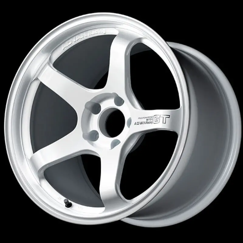 Advan Gt Beyond 18X9.5 +45 5X100 Racing White Wheel 1