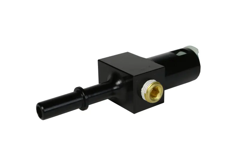 Aeromotive 5/16In Quick Connect With An-06 Port And 1/8In Gauge Port 1