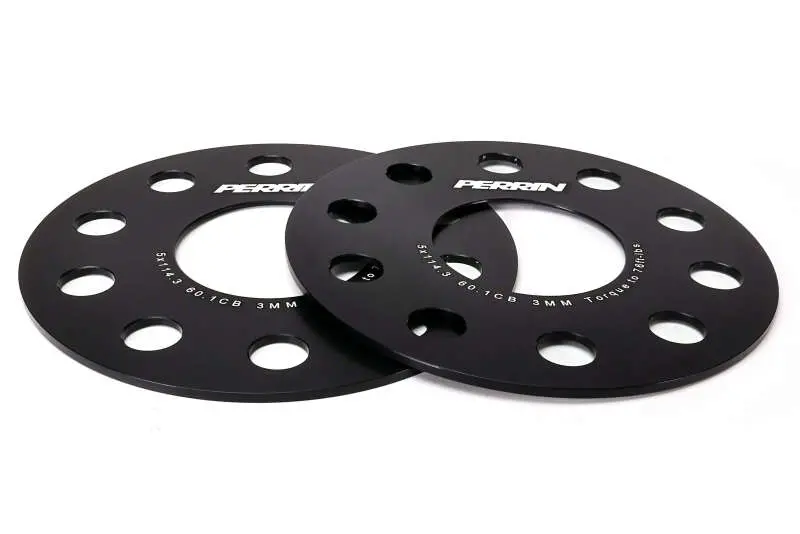 Perrin 23-26 Toyota Gr Corolla 60.1Mm Cb / 5X114.3 Bp Wheel Spacers - 3Mm 1