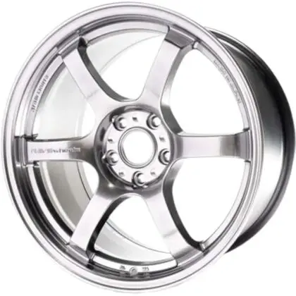 Gram Lights 57Dr 17X9.0 +22 5-114.3 Grace Silver Wheel 1