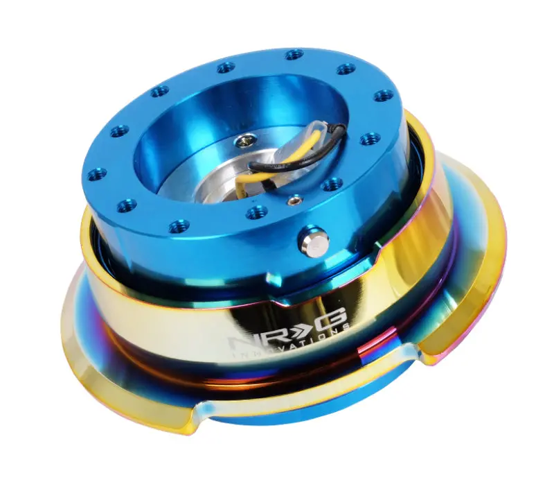Nrg Quick Release Gen 2.8 - Blue Body / Neochrome Ring 1
