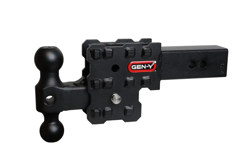 Gen-Y Phantom-X 2In Solid Shank 2.5In Drop 1K Tw 10K Hitch W/Gh-031 (No Flat Towing) 1
