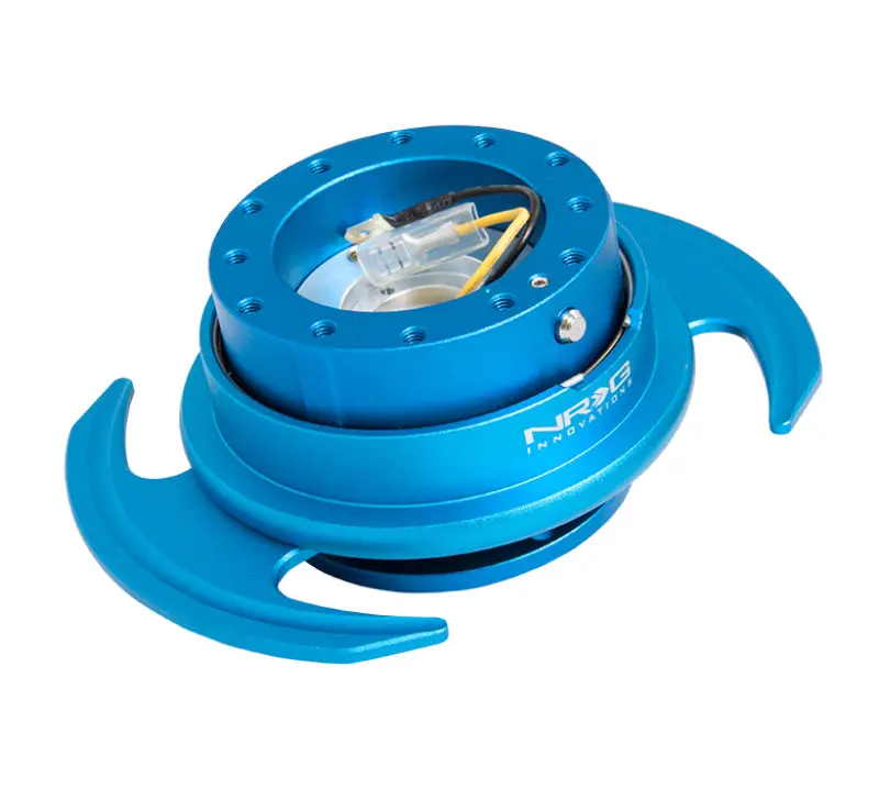 Nrg Quick Release Kit Gen 3.0 - Blue Body / Blue Ring W/Handles 1