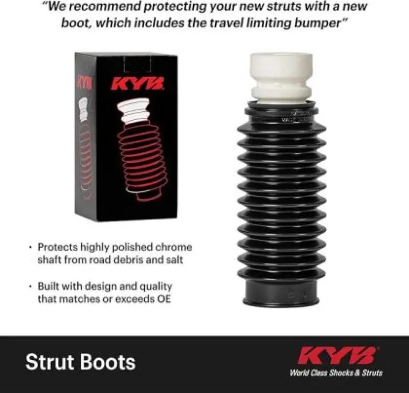 Kyb 14-16 Toyota Highlander Strut Boot - Front 1