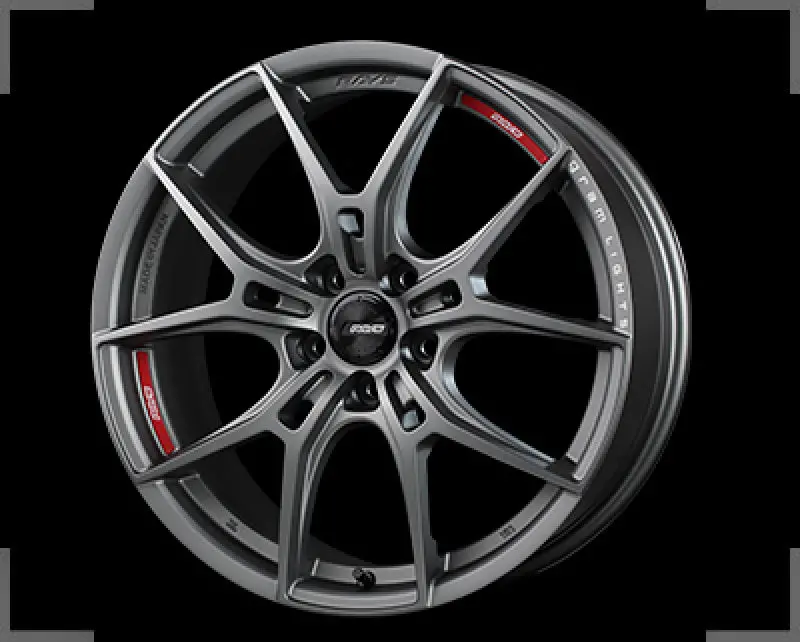 Gram Lights 57Fxz Overseas 19X9.5 +38 5X114.3 Matte Graphite W/Machining Wheel 1