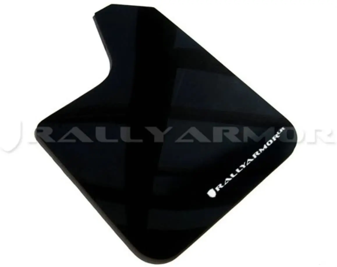 Rally Armor Basic Mud Flaps - White Logo - Universal 1