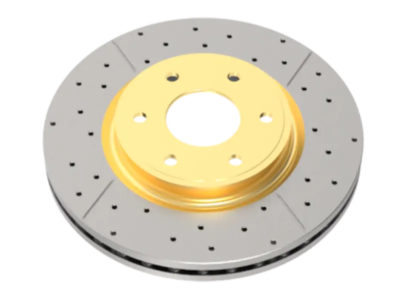 Dba 2017+ Ford F-150 3.5Tt 4Wd (W/Electronic Hand Brake) Rear Drilled & Slotted Street Series Rotor 1