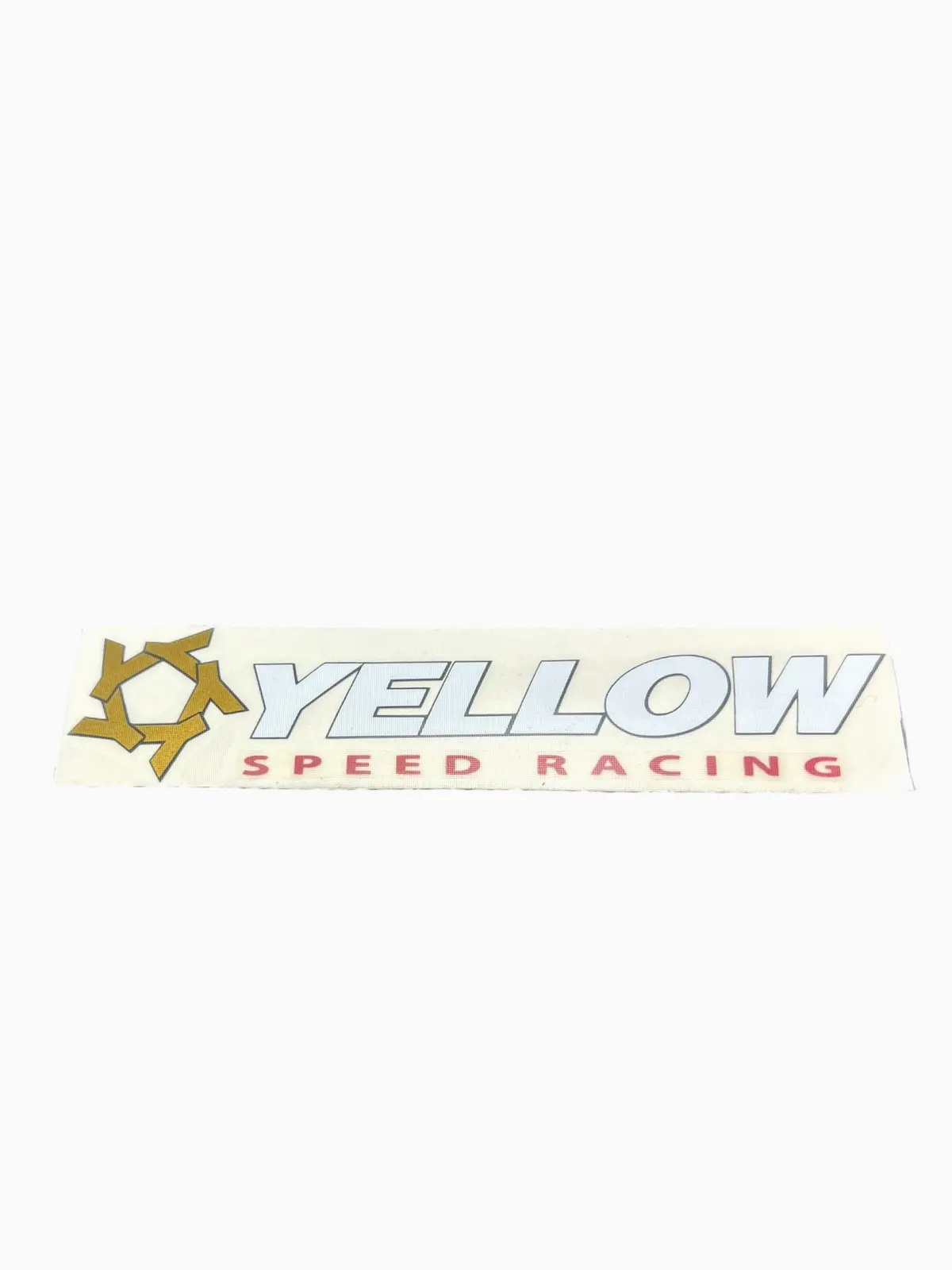 Yellow Speed Racing Usa Decal 1