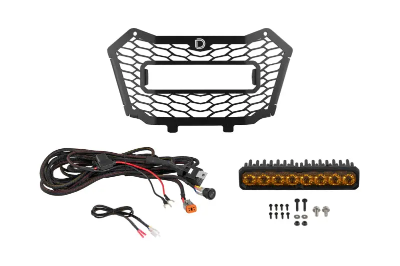 Diode Dynamics 19-25 Honda Talon Ss10 Grille Pro Yellow Combo 1