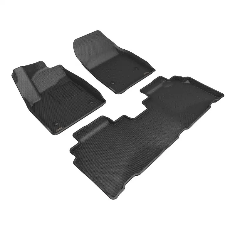 3D Maxpider 24-25 Acura Zdx Kagu 1St & 2Nd Row Floormat - Black 1