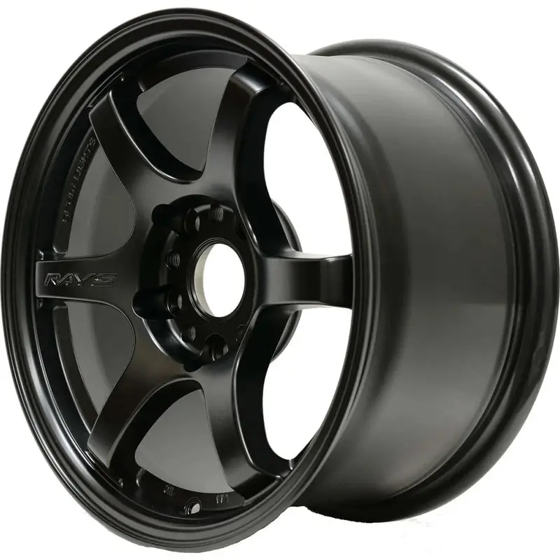 Gram Lights 57Dr 18X9.5 +38 5X100 Semi Gloss Black Wheel 1