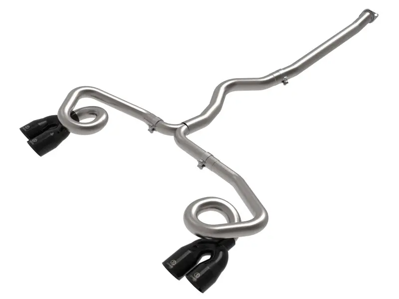 Afe Power Takeda 3In To 2-1/2In 304 Ss Cat-Back Exhaust W/ Black Tips - 22-23 Subaru Wrx 1