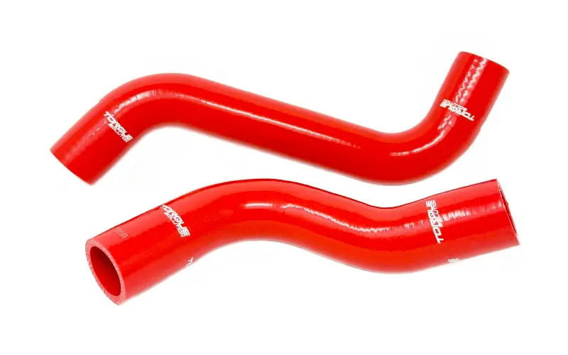 Torque Solution Silicone Radiator Hose Kit - Red - 2022+ Subaru Wrx 1