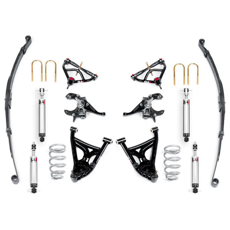 Qa1 82-03 Chevy S10 2Wd Drag Kit (2-4In/3In Drop) - Level 2 1