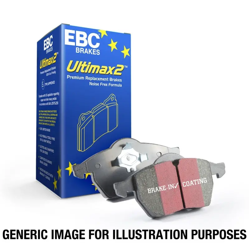Ebc Ultimax2 Front Brake Pads - 11-14 Wrx, 13-21 Brz, 2022+Brz 1