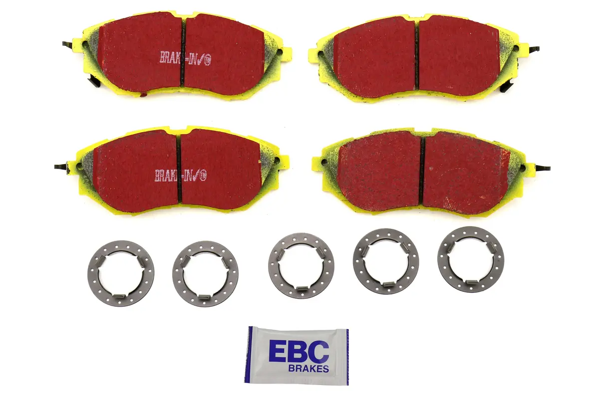 Ebc Yellowstuff Front Brake Pads - 2015-2021 Wrx W/ Steel Calipers 1