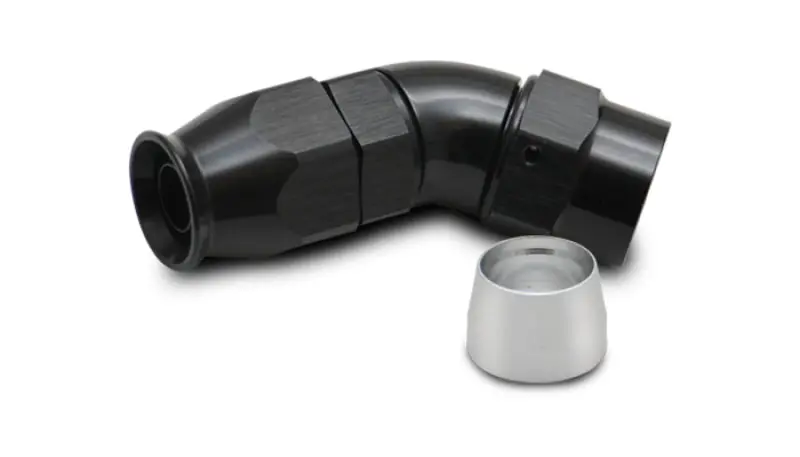 Vibrant -4An 45 Degree Hose End Fitting For Ptfe Lined Hose 1