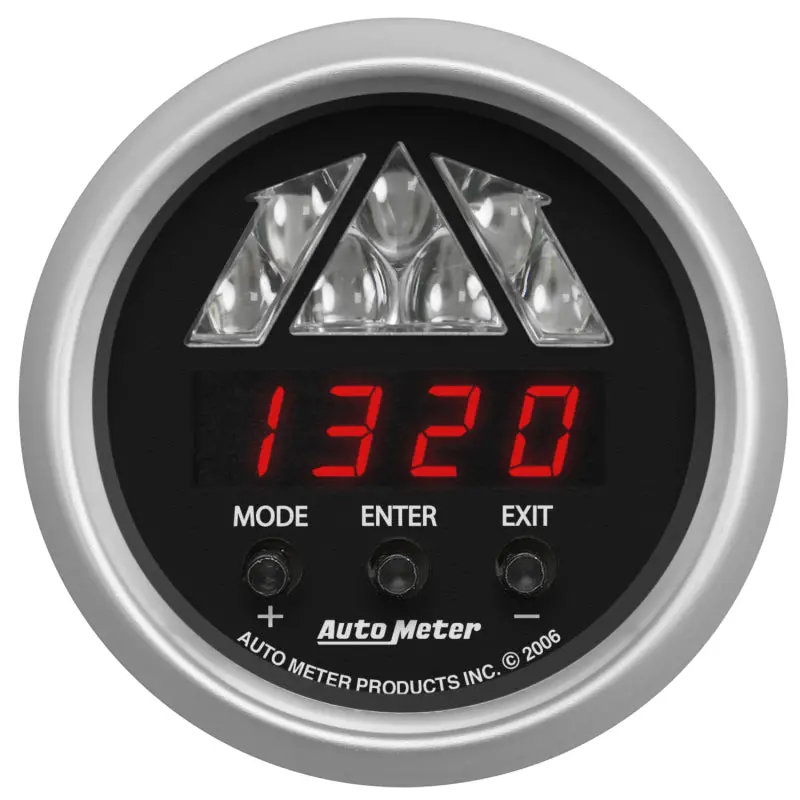 Autometer Sport-Comp 52Mm 0-15K Rpm Digital Pro Shift System Shift Light Level 1 1