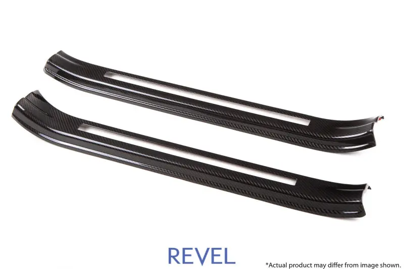 Revel Gt Dry Carbon Left And Right Door Sill Cover - Subaru Wrx / Sti 2015 - 2021 1