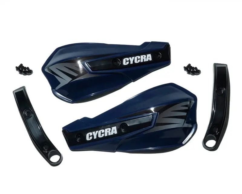 Cycra Vortex Replacement Hand Shields W/Abrasion Guards - Husky Blue 1