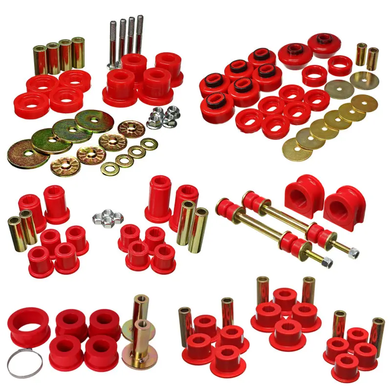 Energy Suspension 07-13 Chevrolet Silverado K1500 Master Set - Red 1