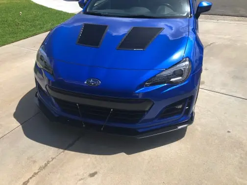 Ventus Autoworks 2Pc Front Splitter - 2017-2021 Subaru Brz 1