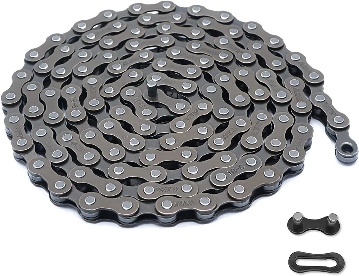 Hycline Bike Chain 6/7/8-Speed 1/2X3/32 Inch 116 Links 1
