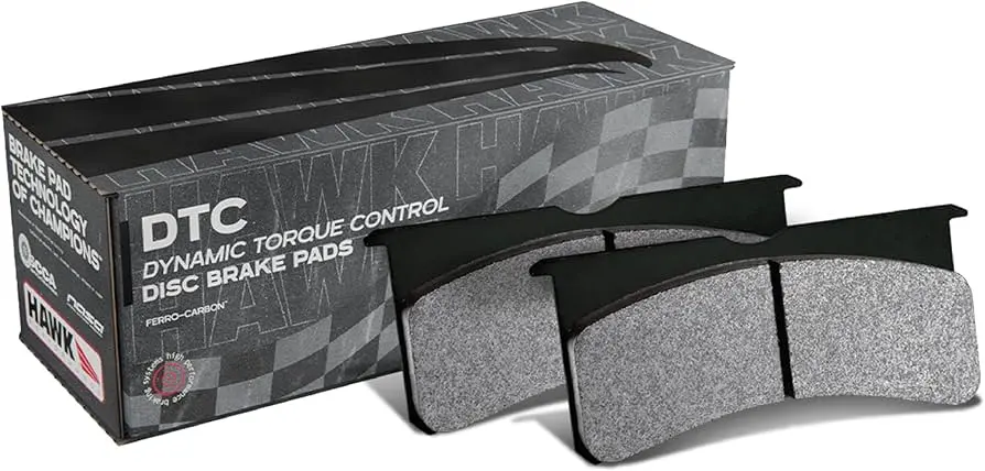 Hawk Performance Dtc-60 Motorsports Brake Pads (18Mm) - Fits Front Yscpf6b & Yscpf8a Calipers 1