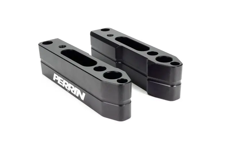 Perrin Front Mount Intercooler Bracket Black 2015-2021 Wrx / 2015-2021 Sti 1