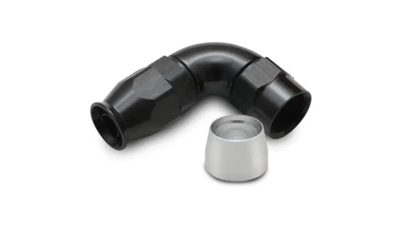 Vibrant -4An 90 Degree Hose End Fitting For Ptfe Lined Hose 1
