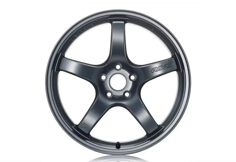 Gram Lights 57Cr 17X9 +12 5X114.3 Gun Blue 2 Wheel 1