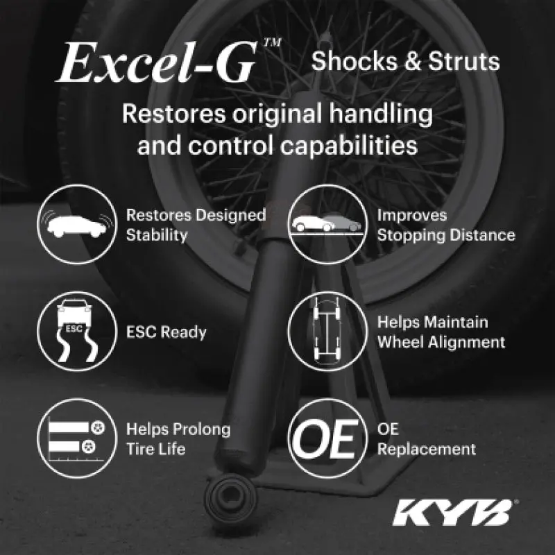 Kyb 19-20 Hyundai Santa Fe / 23-25 Kia Telluride (Exc. X-Line & X-Pro) Excel-G Strut - Front Left 1