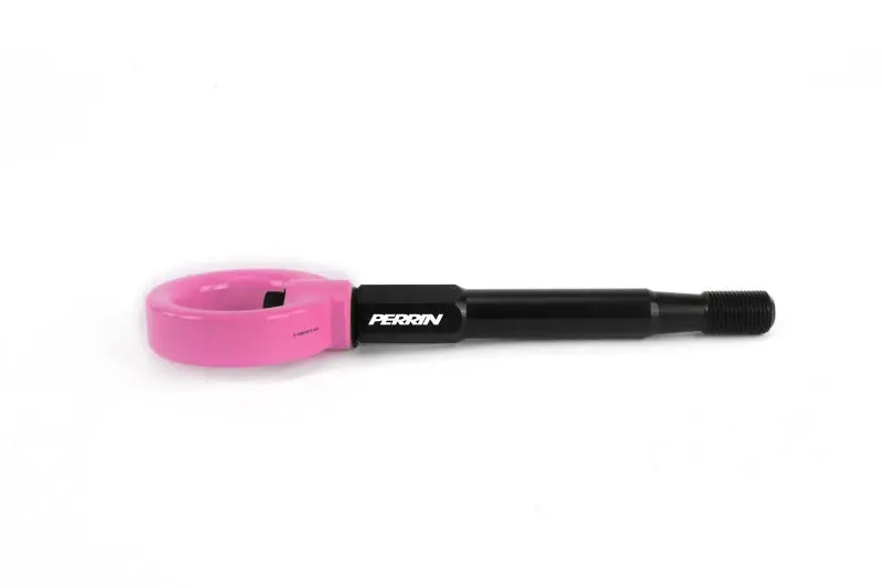 Perrin Tow Hook Kit (Rear) - Hyper Pink - Black - 2022+ Wrx, 18-23 Crosstrek 1