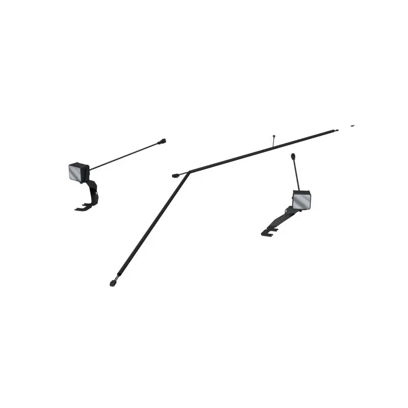 Mbrp Ditch Light Kit Amber Flood Beam Ford Ranger Raptor 24-26 Upfitter Switch Models Only 1