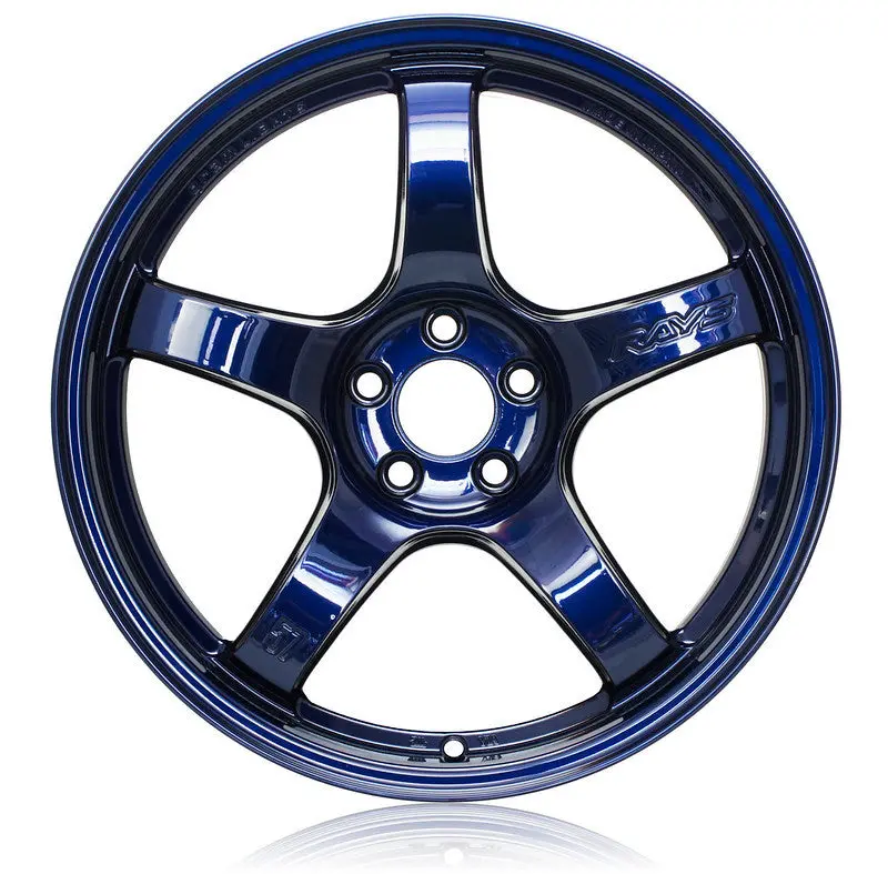 Gram Lights 57Cr 18X9.5 +12 5X114.3 Eternal Blue Wheel 1