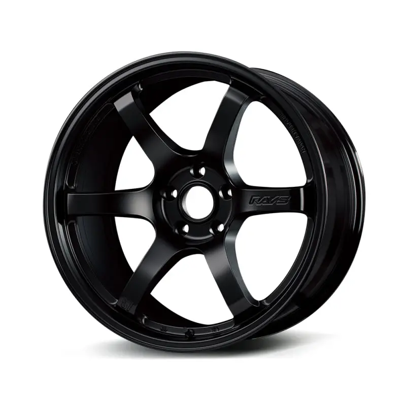 Gram Lights 57Dr 19X8.5 +45 5X100 Semi Gloss Black Wheel 1